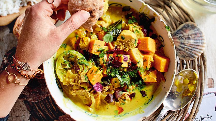 „Feel Good“- Jackfrucht-Curry Rezept - Foto: House of Food / Bauer Food Experts KG