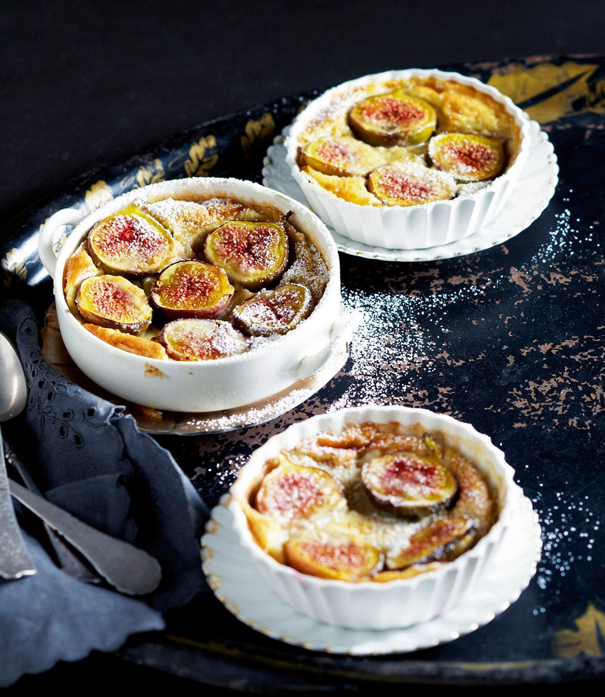 Feigen-Clafoutis mit Wodka Rezept