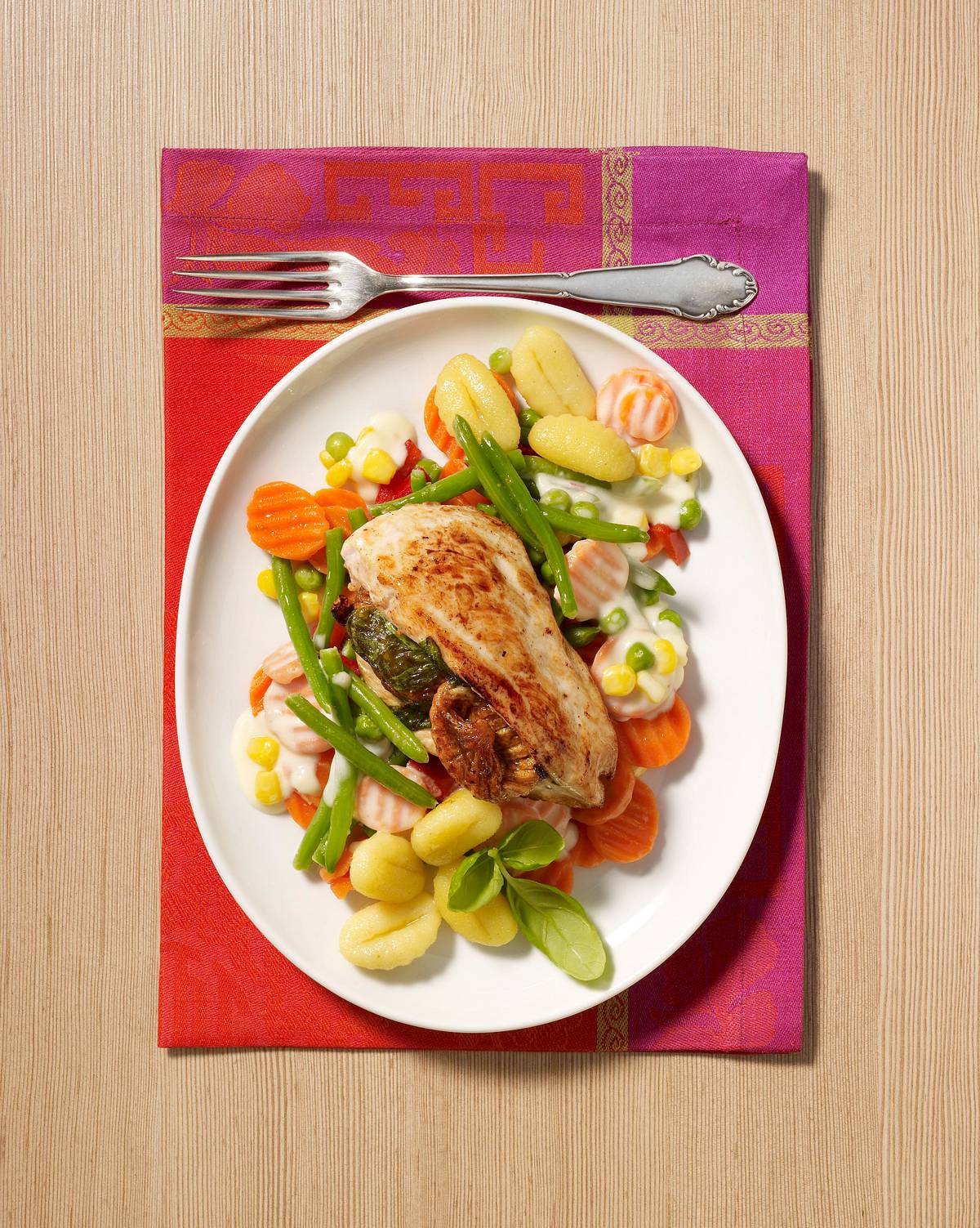 Feigen-Hähnchen mit Gemüse Rezept