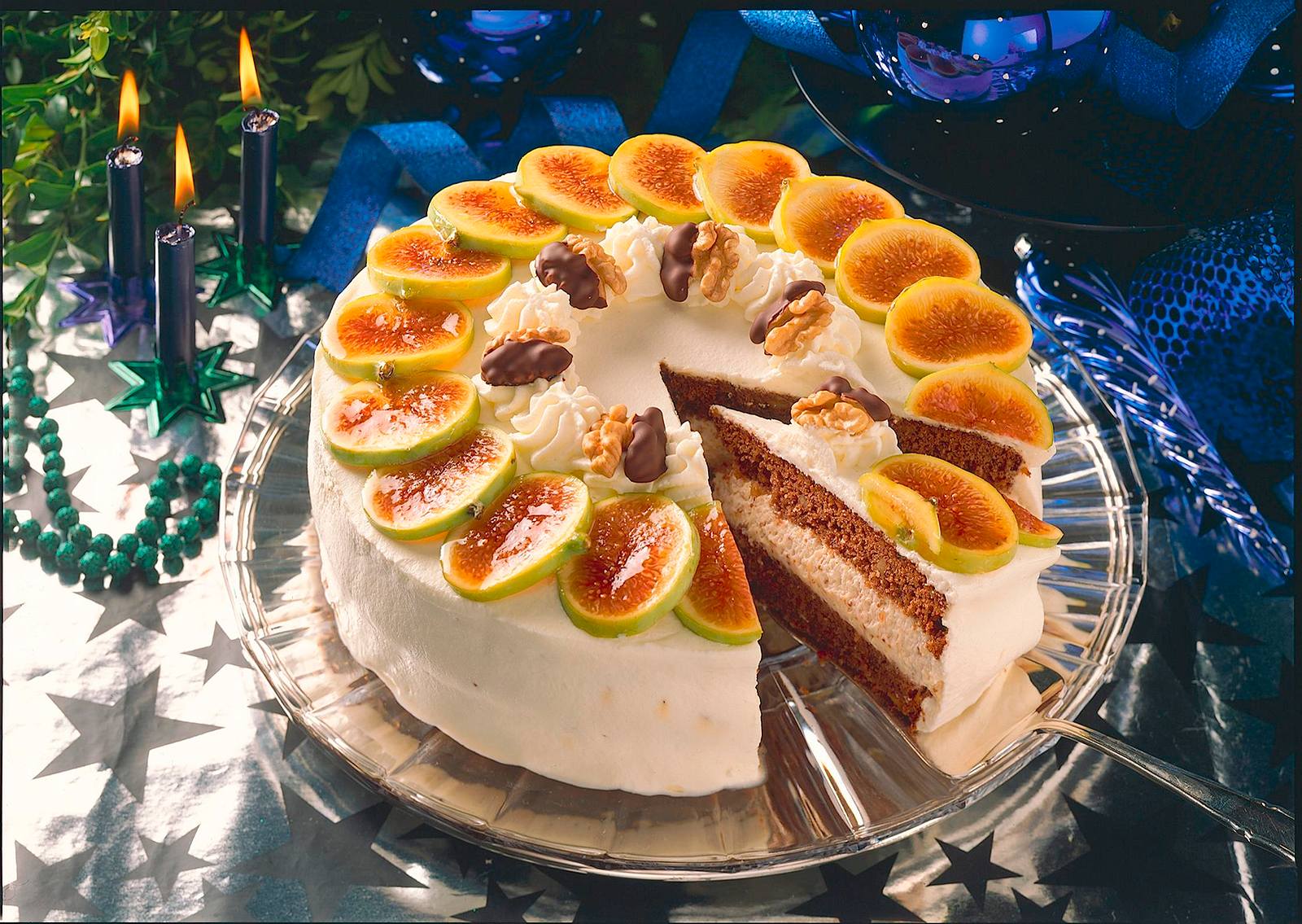Feigen-Walnuss-Torte Rezept | LECKER