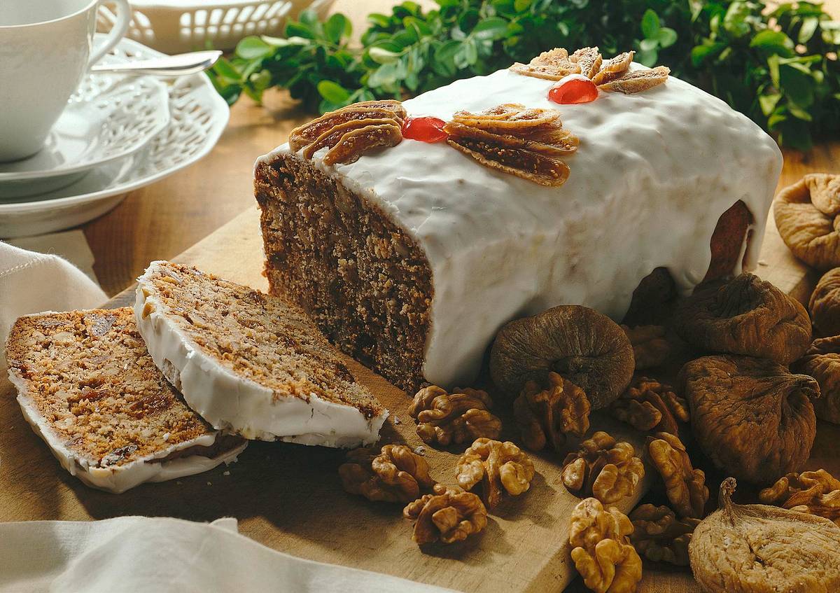 Feigenkuchen mit Walnüssen Rezept