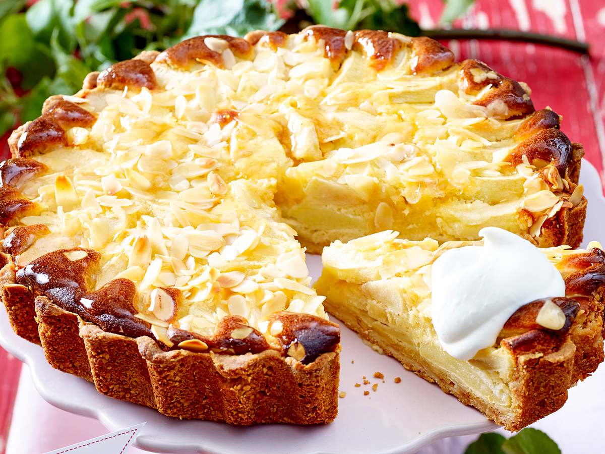 Feine Apfel-Mazarin-Tarte Rezept