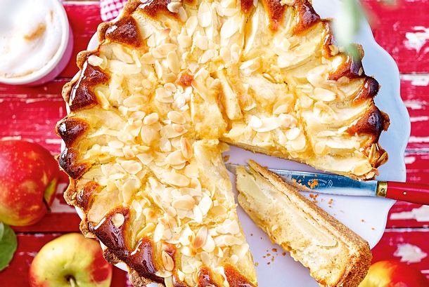Feine Apfel-Mazarin-Tarte Rezept Feine Apfel-Mazarin-Tarte Rezept