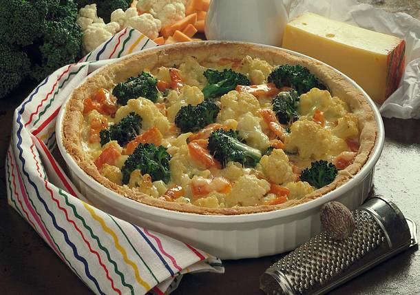 Feine Gemüsetarte Rezept Feine Gemüsetarte Rezept