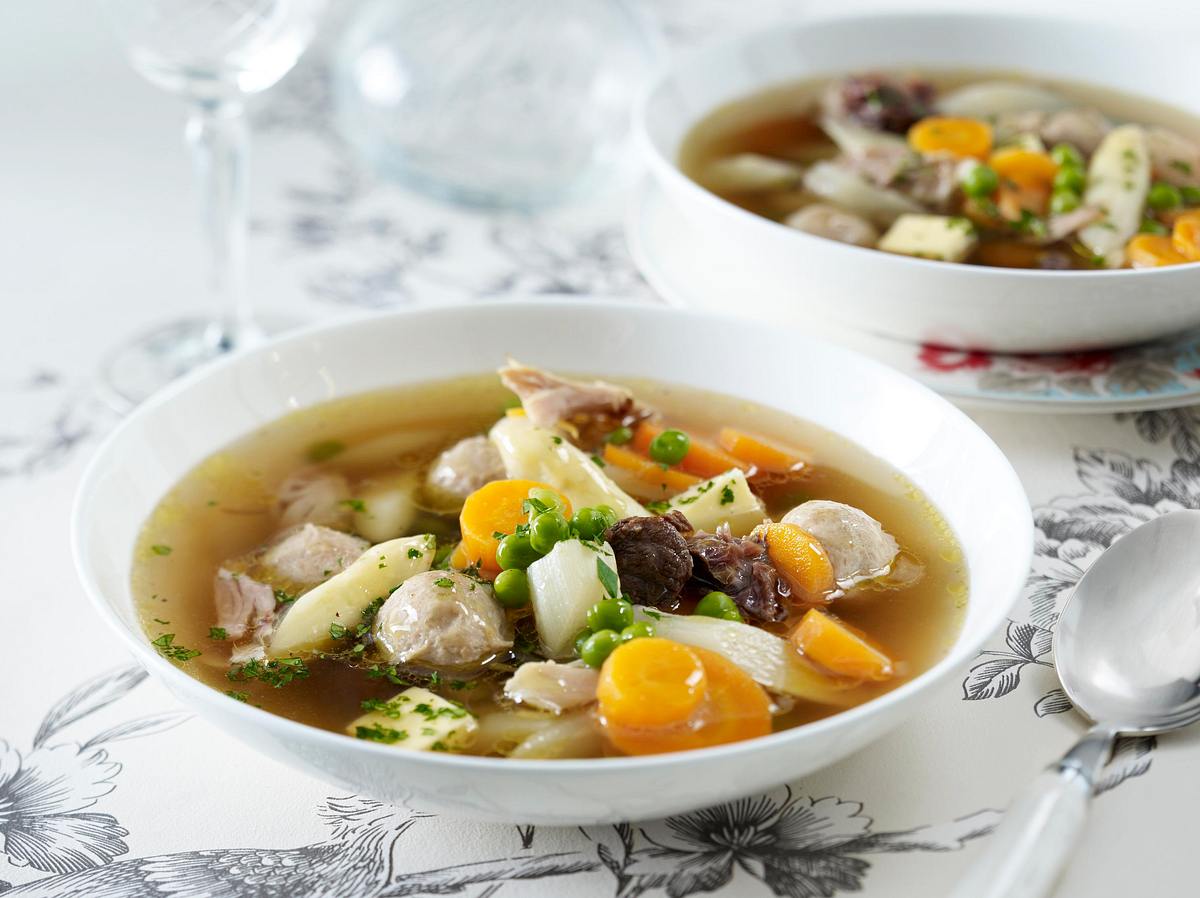 Feine Hochzeitssuppe Rezept