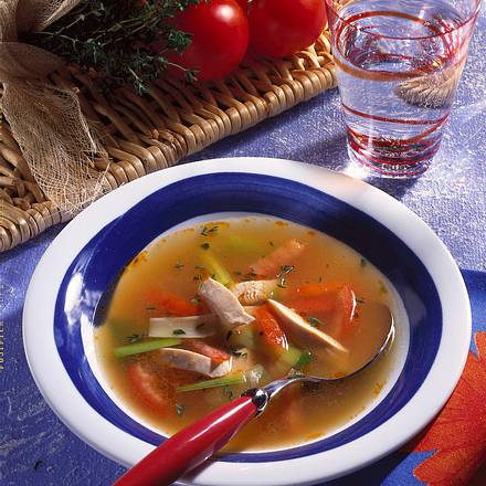 Feine Hühnersuppe Rezept Feine Hühnersuppe Rezept