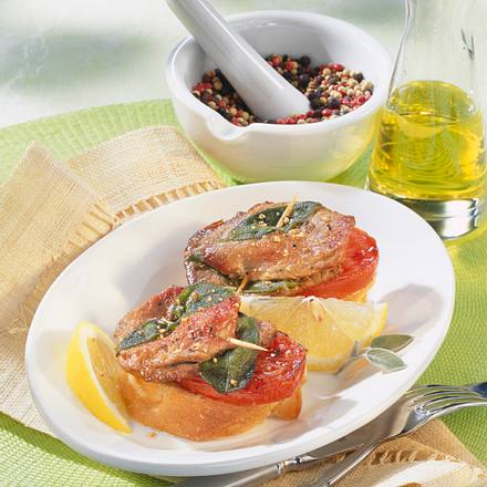 Feine Kalbscrostini Rezept Feine Kalbscrostini Rezept