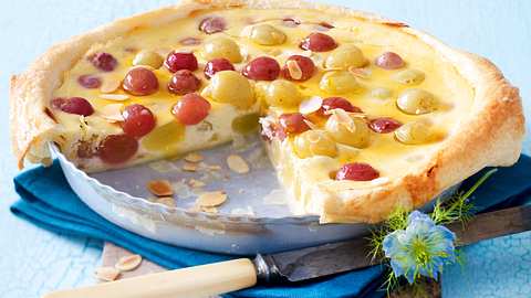 Feine Käse-Trauben-Tarte Rezept - Foto: House of Food / Bauer Food Experts KG