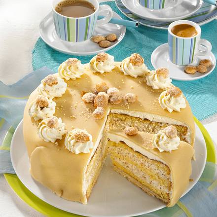 Feine Mandeltorte Rezept Feine Mandeltorte Rezept