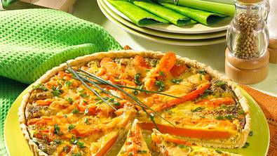 Feine Möhren-Quiche Rezept - Foto: LECKER @ Bauer Media Group