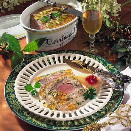 Feine Schinken-Terrine Rezept Feine Schinken-Terrine Rezept