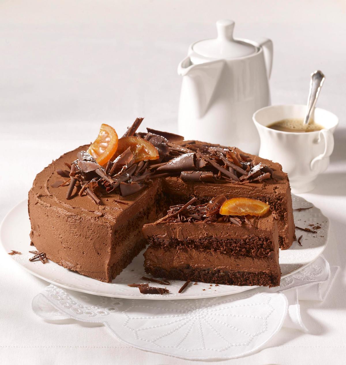Feine Schokoladen-Torte Rezept | LECKER
