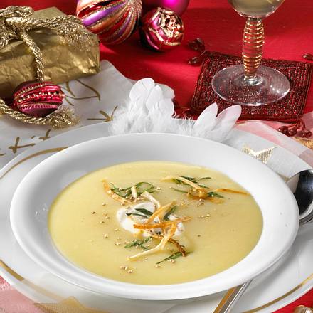 Feine Selleriecremesuppe Rezept