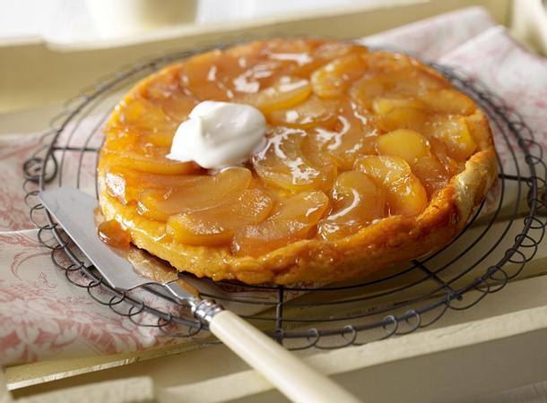 Feine Tarte Tatin Rezept Feine Tarte Tatin Rezept
