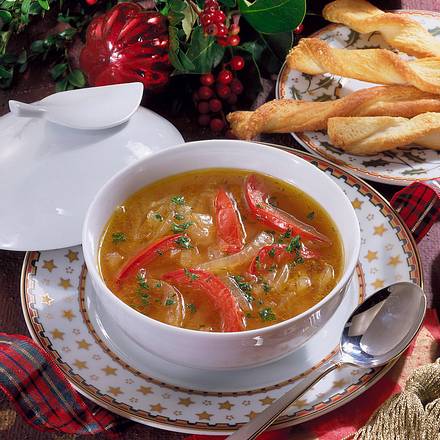 Feine Zwiebel-Suppe Rezept