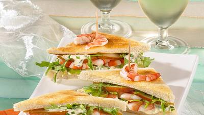 Feiner Garnelen-Toast Rezept - Foto: House of Food / Bauer Food Experts KG