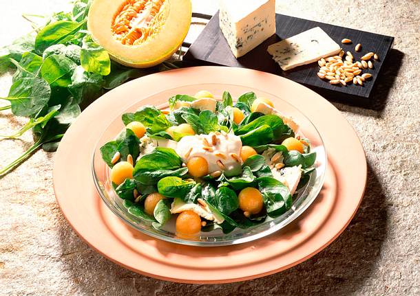Feiner Spinatsalat Rezept Feiner Spinatsalat Rezept