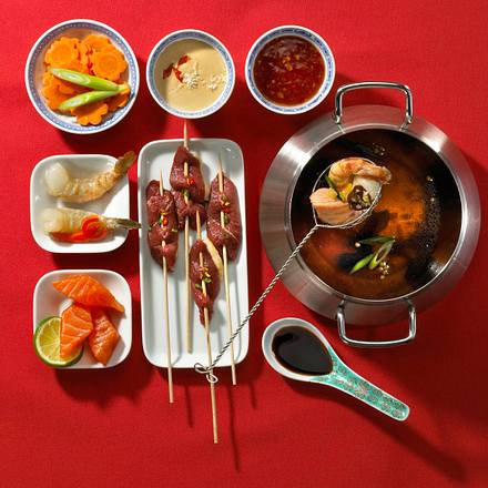 Feines Asia-Fondue Rezept