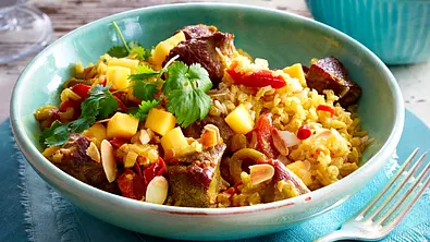 Feines Lammcurry mit Mango Rezept - Foto: LECKER @ Bauer Media Group
