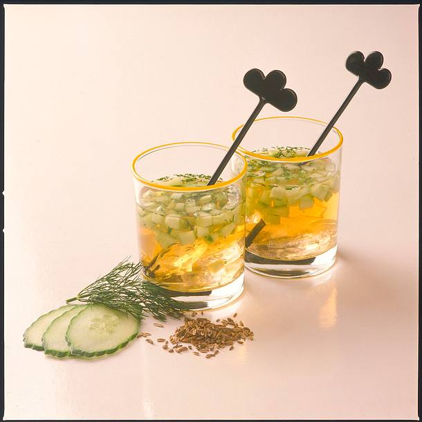 Fenchel-Gurken-Drink Rezept Fenchel-Gurken-Drink Rezept