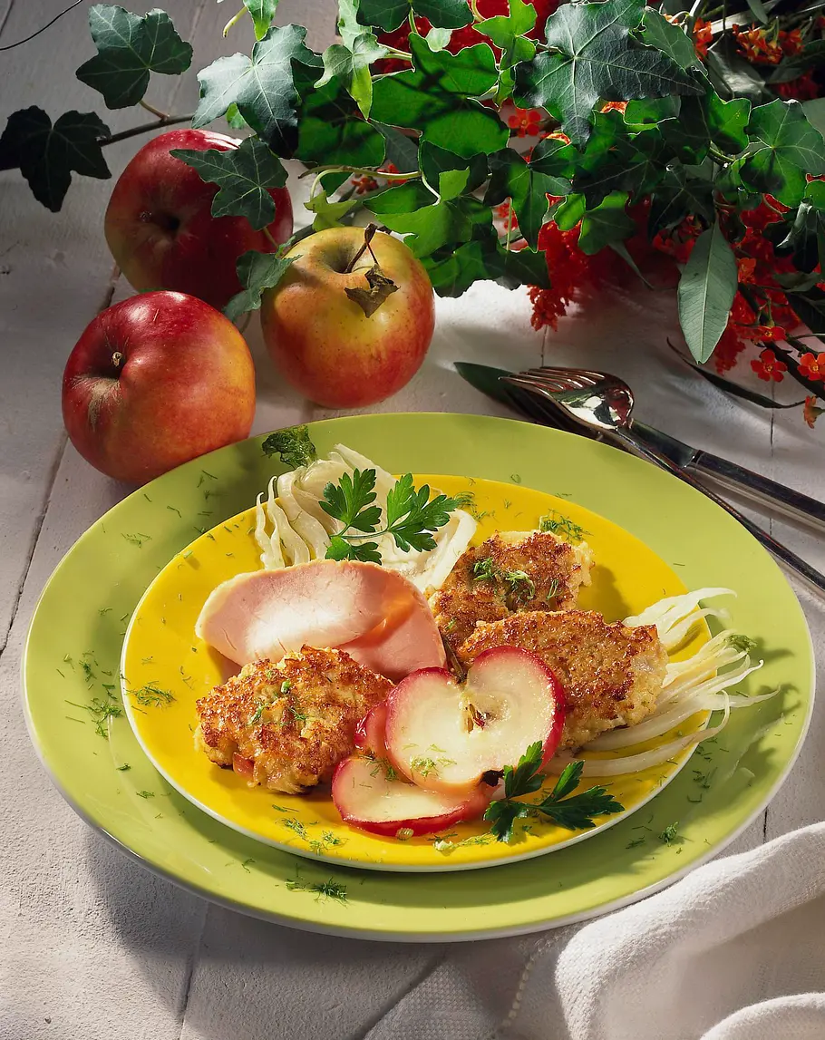 Fenchel-Hirse-Bratlinge Rezept Fenchel-Hirse-Bratlinge Rezept