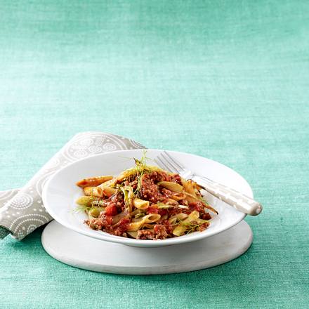 Fenchel-Nudeln mit Hack Rezept