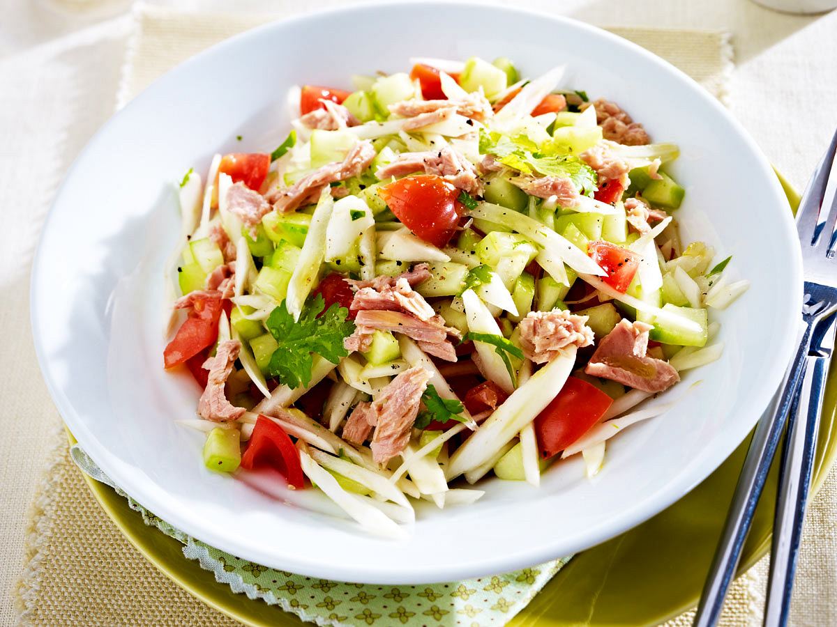 Fenchel-Salat mit Thunfisch Rezept