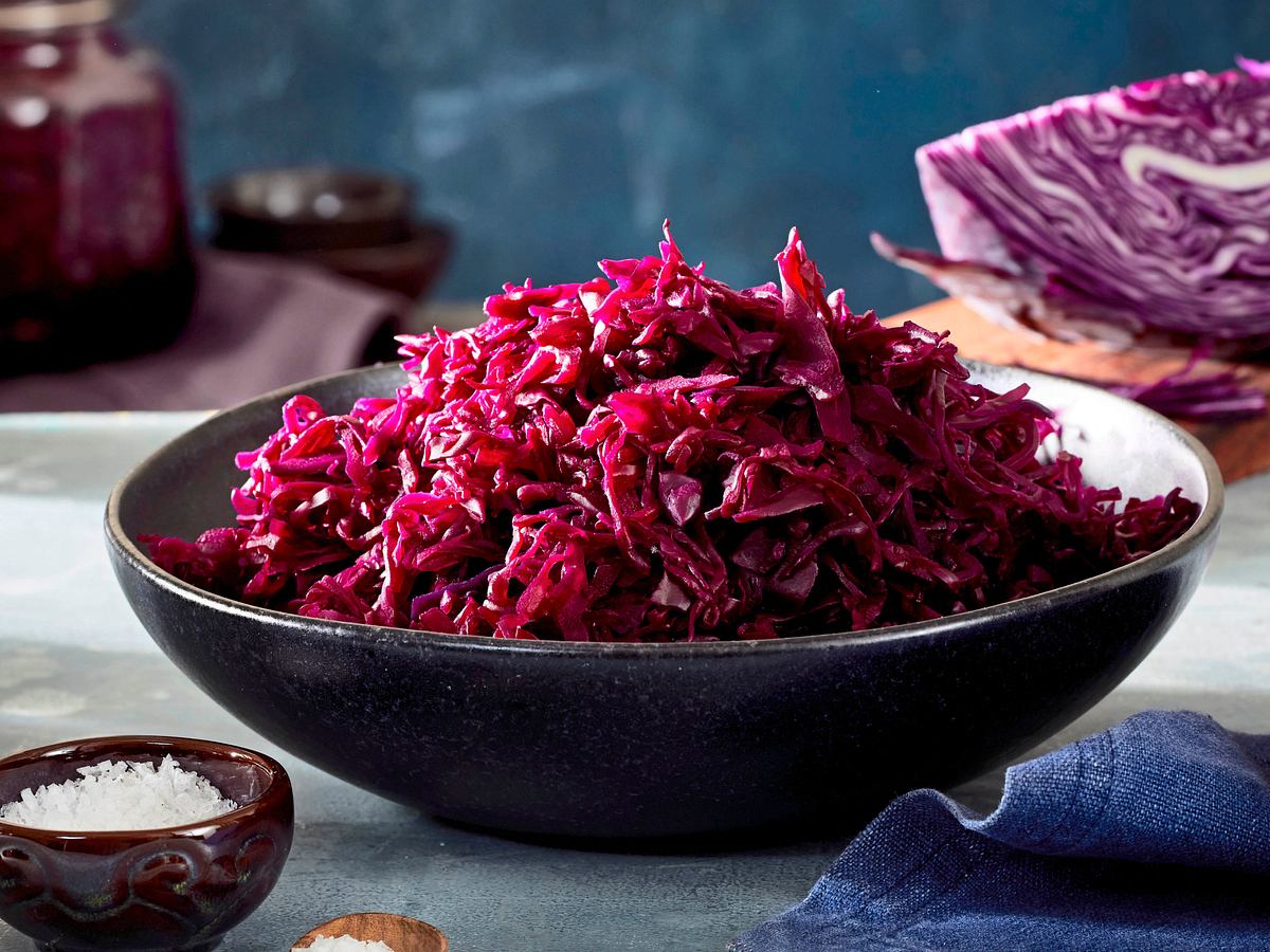 Fermentierter Rotkohl Rezept