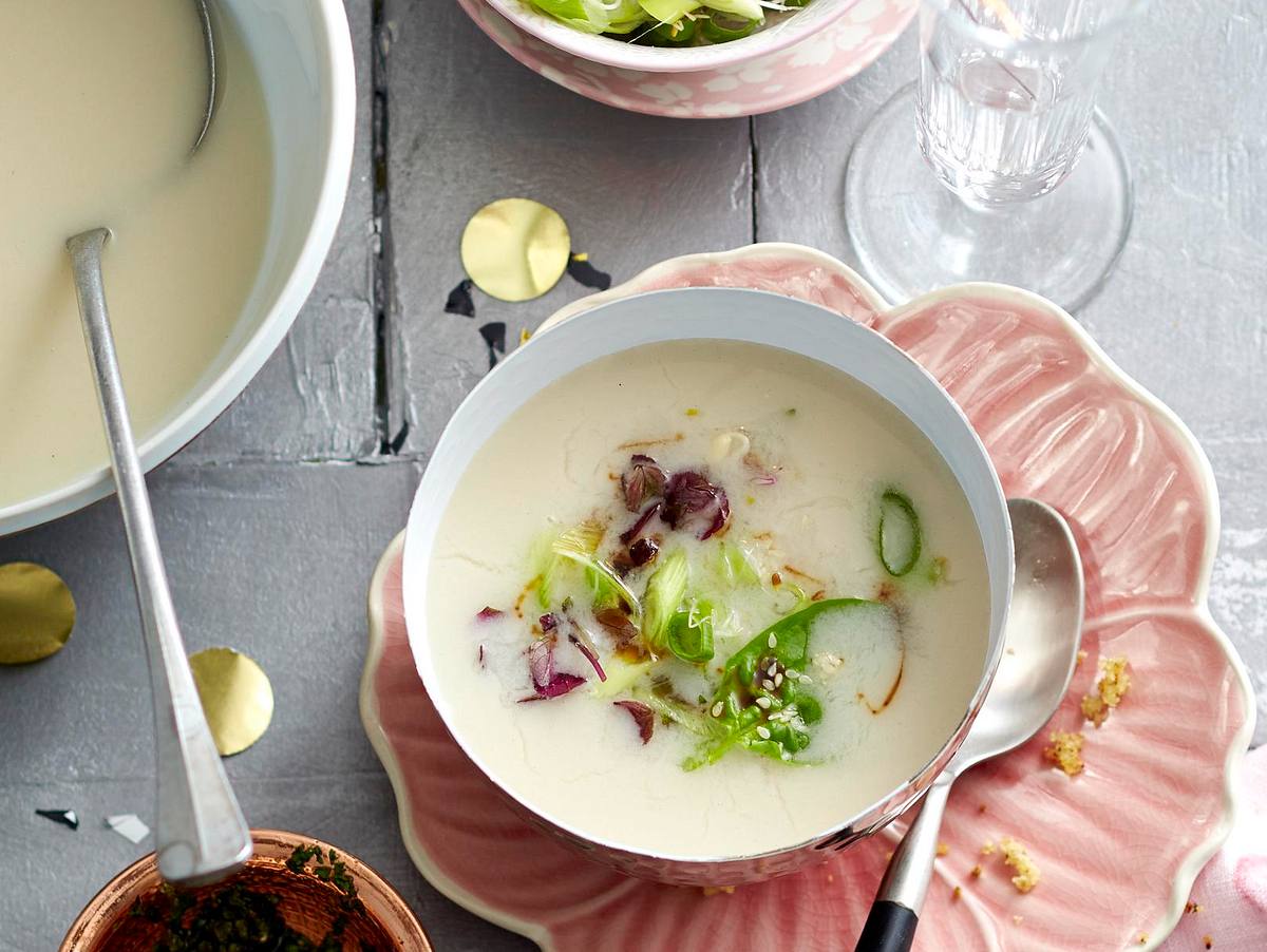 Fernköstliche Kokossuppe Rezept