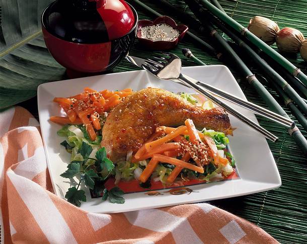 Fernöstliches Hähnchen Rezept Fernöstliches Hähnchen Rezept