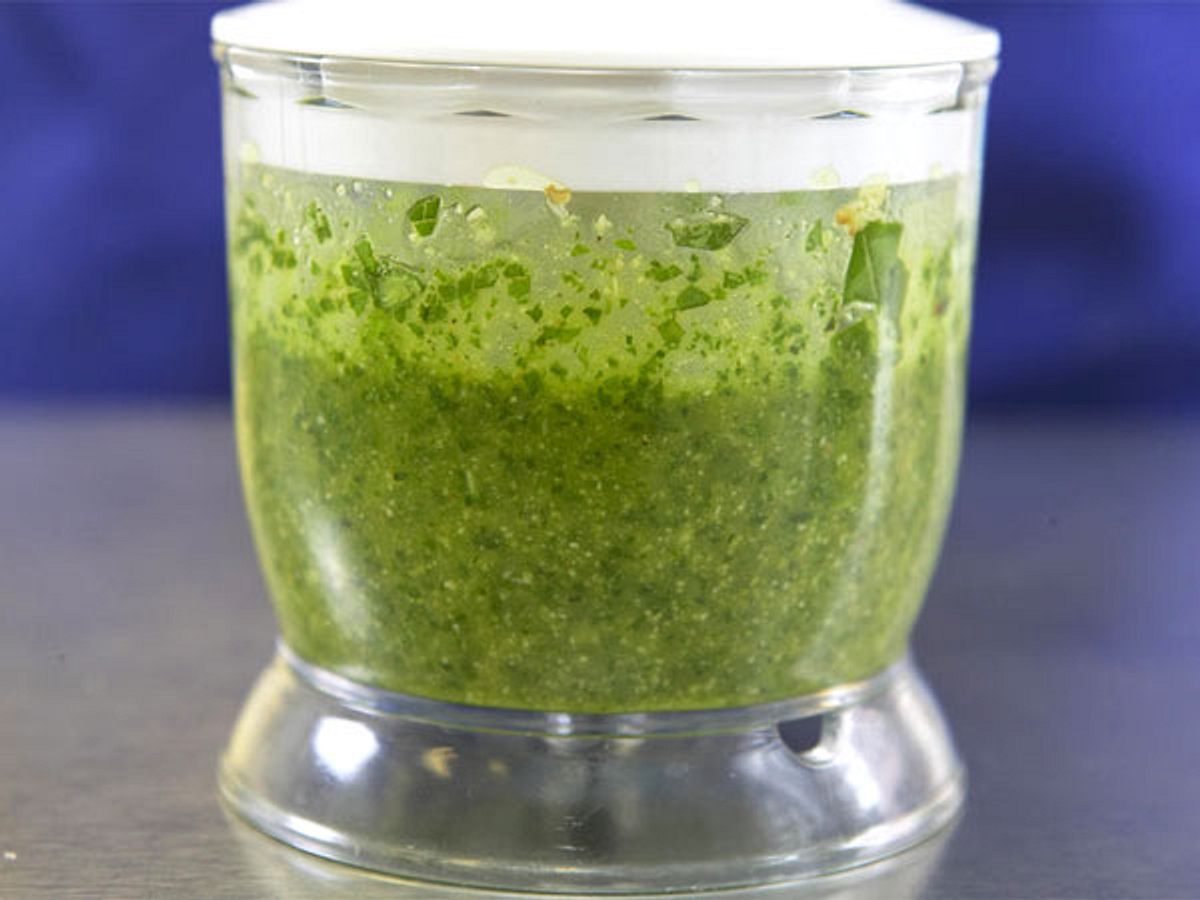 Pesto selber machen, Schritt 7: