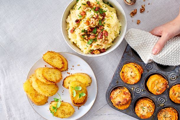 Festliche Begleiter: Süßkartoffeltürmchen „Vom Himmel hoch“ Rezept Festliche Begleiter: Süßkartoffeltürmchen „Vom Himmel hoch“ Rezept