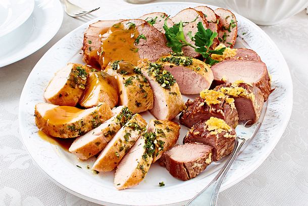 Festliche Filet- & Bratenplatte Rezept