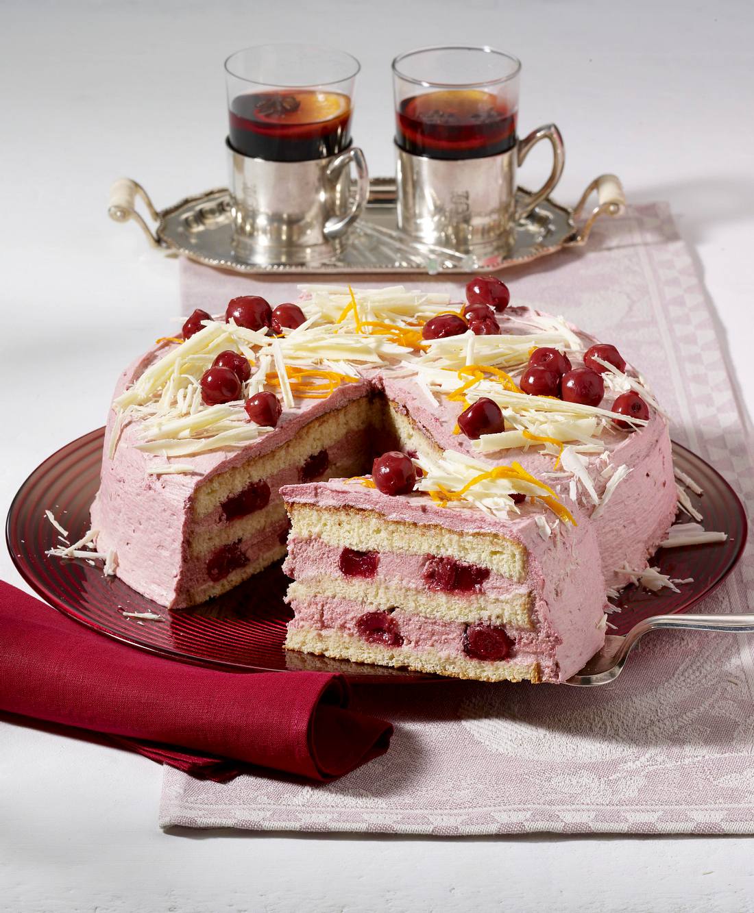 Festliche Glühweintorte Rezept | LECKER