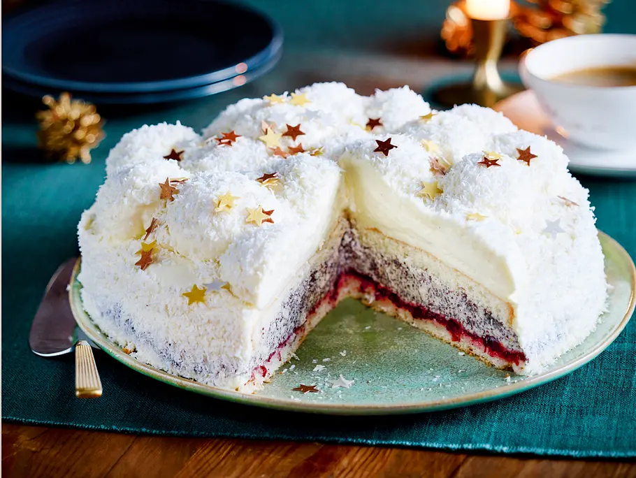 Festliche Schneeballtorte Rezepte Festliche Schneeballtorte Rezept