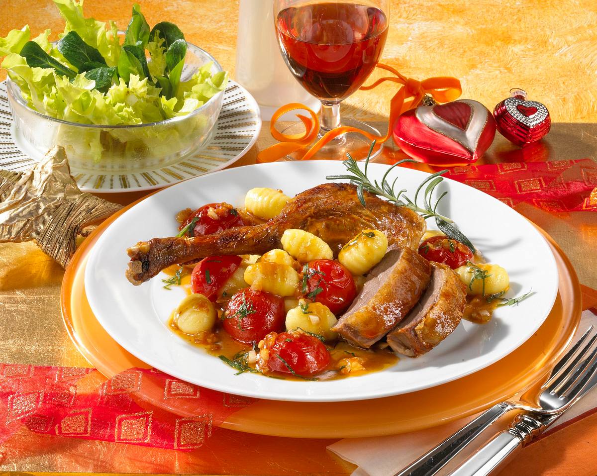 Festlicher Gänsebraten auf Italienische Art Rezept | LECKER