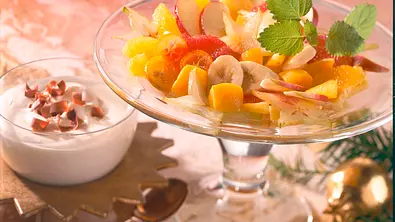 Festlicher Obstsalat Rezept - Foto: LECKER @ Bauer Media Group