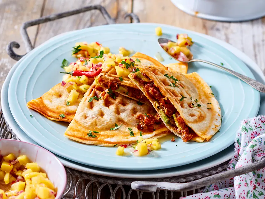 Feurige Chiliwaffeln Rezept