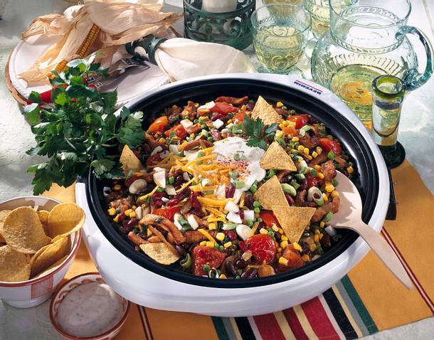 Feurige Mexiko-Pfanne Rezept Feurige Mexiko-Pfanne Rezept