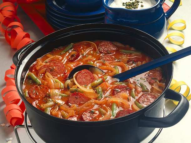 Feurige Zwiebelsuppe Rezept Feurige Zwiebelsuppe Rezept