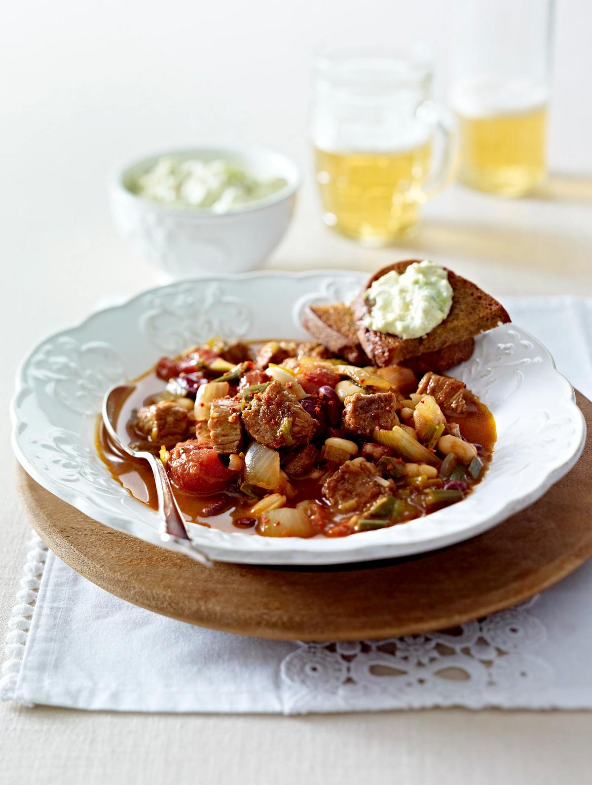 Feuriger Bohnentopf Rezept