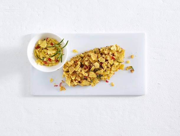 Feuriges Schnitzel zu Kartoffelsalat Rezept Feuriges Schnitzel zu Kartoffelsalat Rezept