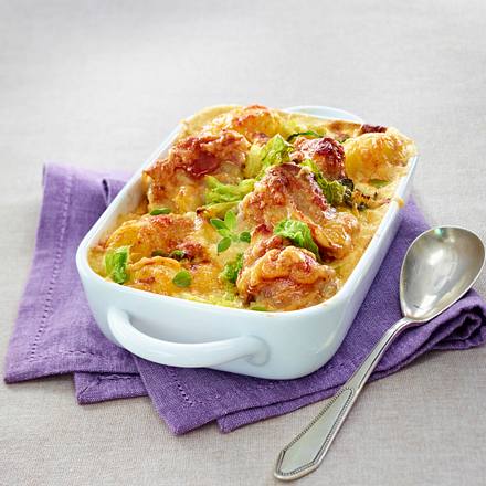 Filet Gratin mit Wirsing und Kartoffeln Rezept Filet Gratin mit Wirsing und Kartoffeln Rezept