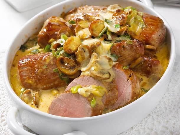 Filetkrüstchen mit Kräuter-Hollandaise Rezept