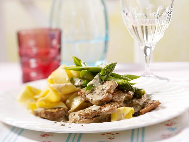Filet mit Mascarpone-Pfeffersoße Rezept Filet mit Mascarpone-Pfeffersoße Rezept