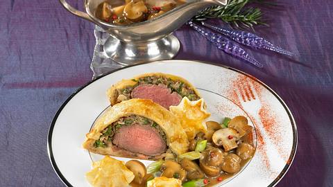 Filet Wellington mit Rahmchampignons Rezept - Foto: Först, Thomas