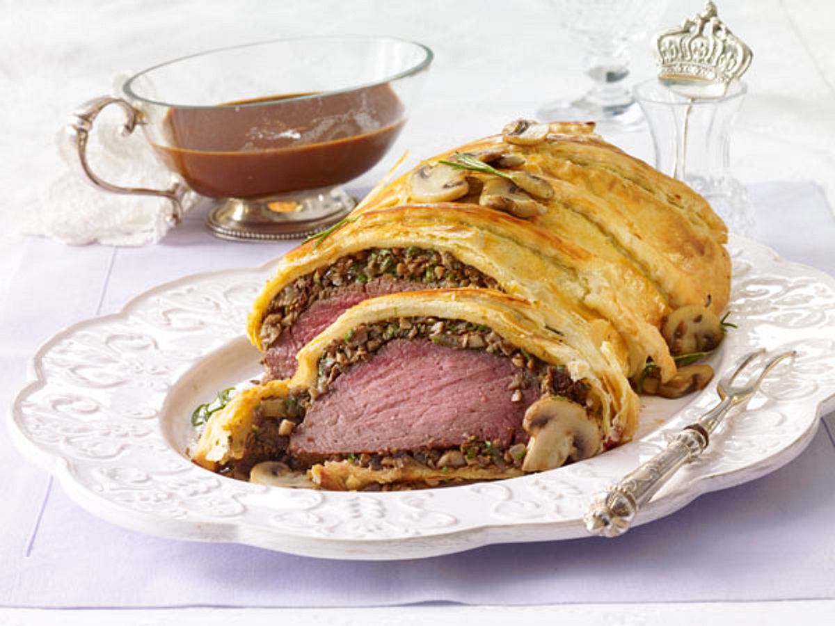 Filet Wellington mit Madeira-Soße - so gehts