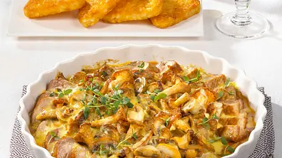 Filetgratin mit Pilz-Hollandaise Rezept - Foto: LECKER @ Bauer Media Group