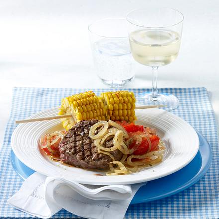Filetsteaks mit Sommergemüse Rezept