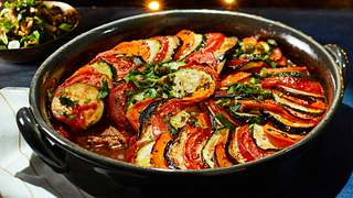 Filmreifer Ratatouille-Auflauf mit Schweinefilet Rezept - Foto: House of Food / Bauer Food Experts KG